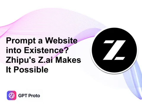Créer un site web à partir d'une simple invite ? Le Z-ai de Zhipu rend cela possible