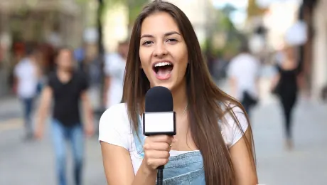 A street reporter holds a mic and speaks to camera with excitement.
Dialogue: "Breaking news! Veo 3.1 just dropped on WaveSpeedAI. It can talk, act, and think—on video!"
Fast zooms, background city traffic, upbeat tone.