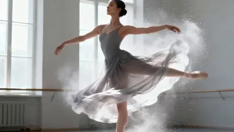 The ballerina begins in a balanced pose, then smoothly transitions into a slow turn, extending one leg outward with perfect control. Her dress flows naturally with the motion. The camera performs a slow circular dolly, following her movement from side to front, maintaining full visibility of her body.
Camera:
Stable and smooth motion with perfect temporal coherence. Focus automatically adjusts to keep her body in sharp detail as the camera moves. No jitter, flicker, or limb distortion — the dancer remains fully visible at all times.
Lighting:
Spotlight dynamically adjusts as she turns, creating shifting highlights on her face and body. The floor reflections and subtle stage fog enhance realism.
Sound:
Soft piano melody with ambient stage reverb and delicate footstep sounds.
Style:
Cinematic realism, graceful body motion, balanced anatomy, and smooth camera synchronization — fully showcasing Hailuo 2.3’s superior handling of human structure and motion coherence.