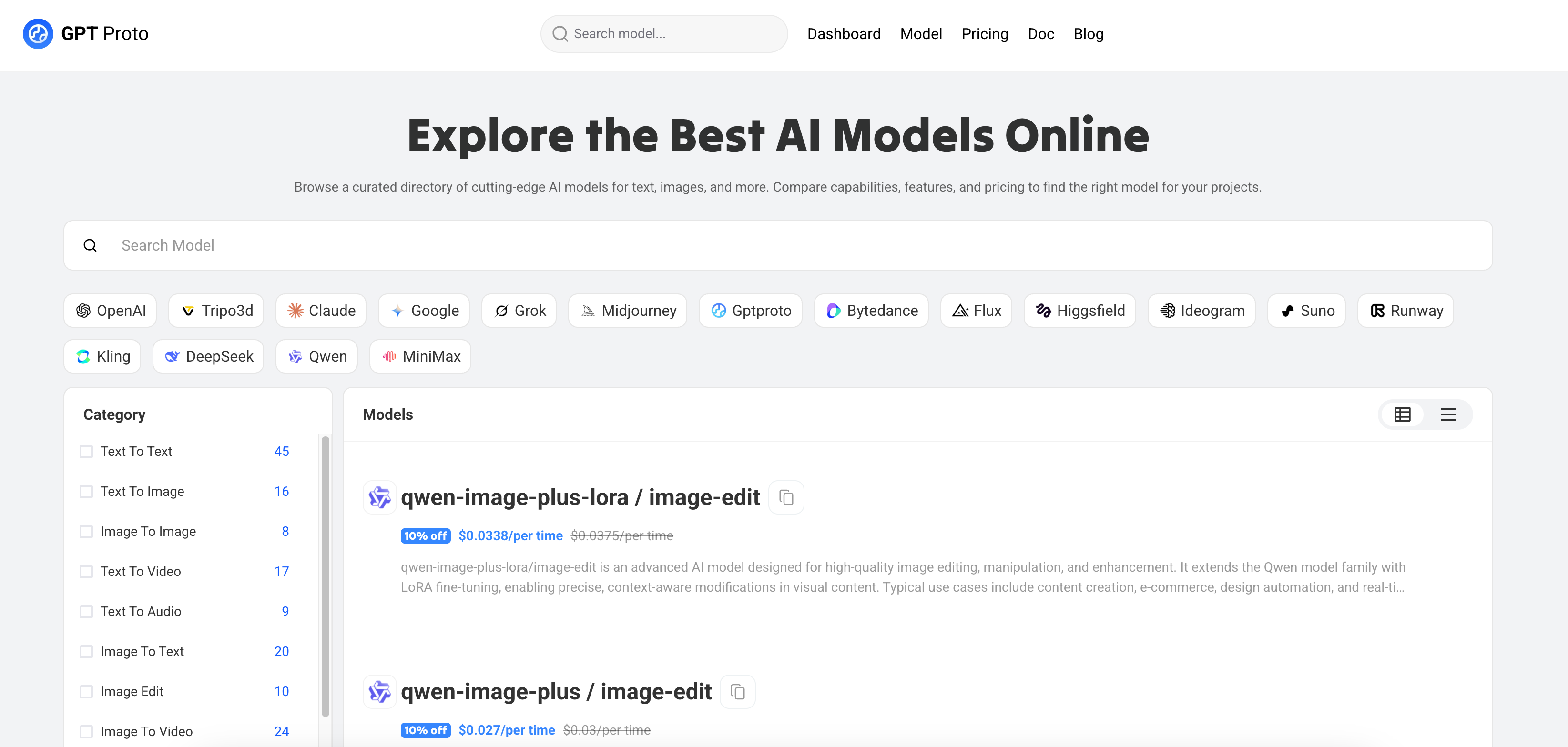 GPT Proto API