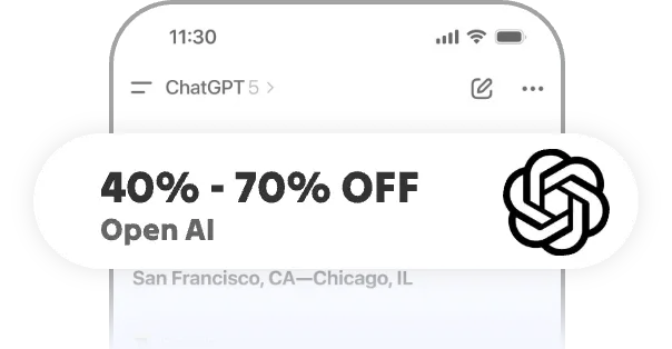 GPT AI API Price: 40–70% Off