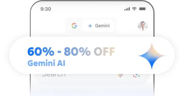 Gemini AI API Price: 60–80% Off