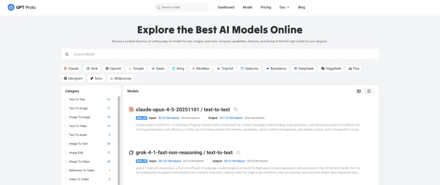Accessing the Official Perplexity AI API without Pro Account - Unified GPT Proto AI API Platform