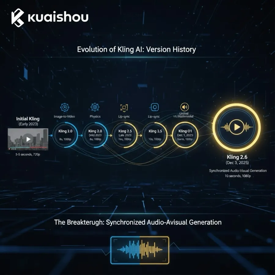Kling Evolution from Previous Versions