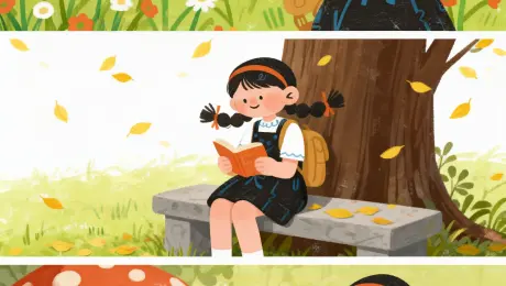 Generate a set of fairy tale picture books based on reference images.