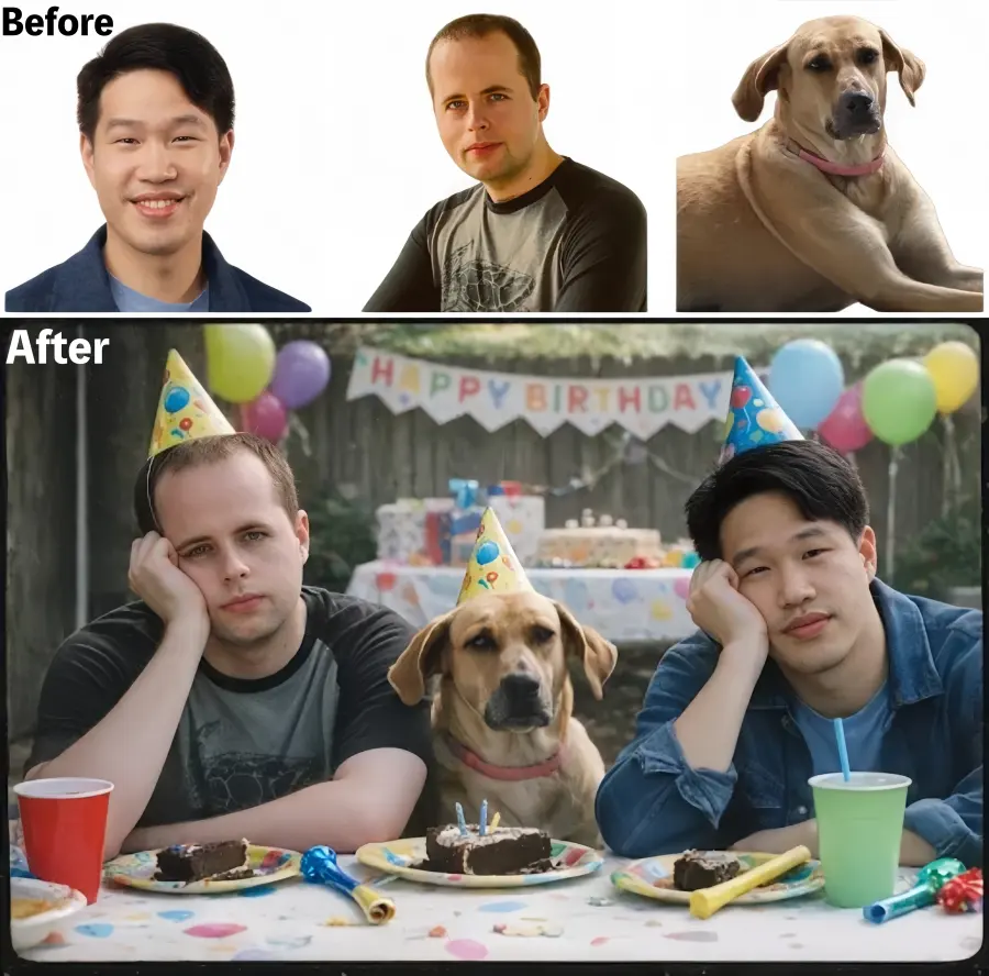 GPT Image 1.5 Multi-Step Editing Example: The Birthday Party Scenario