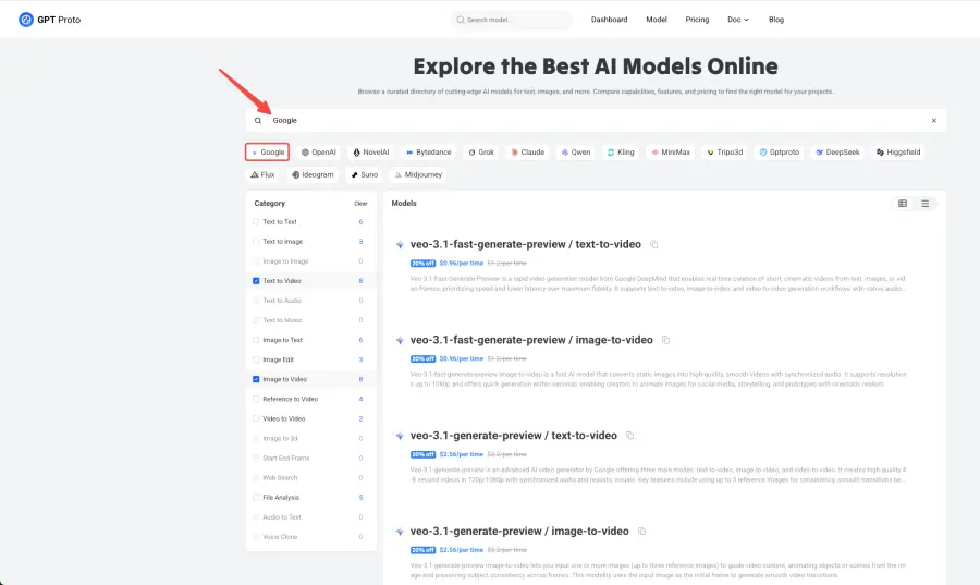 Choose GPT Proto for Veo 3.1 AI API Access