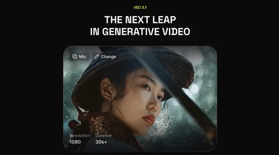 Veo 3.1 on Higgfield AI