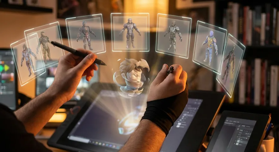 Vidu Q1 interface transforming reference images into high-quality video content