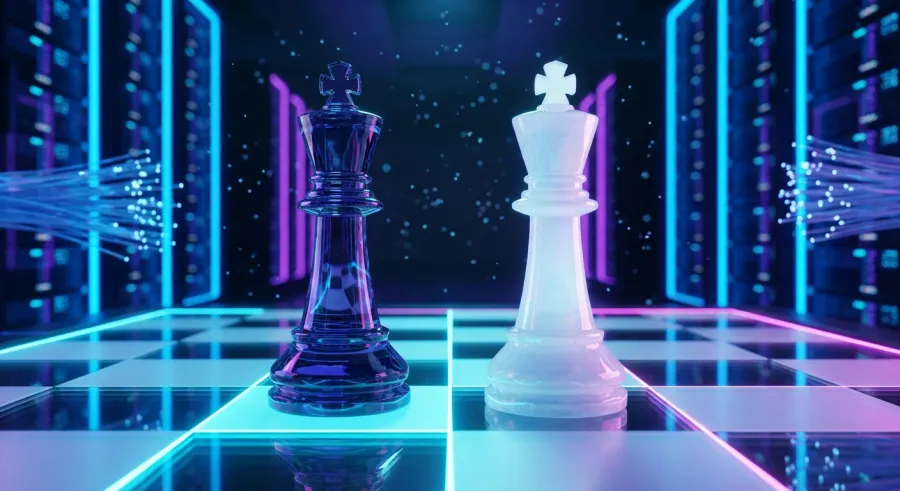 Strategic competition and rivalry between major AI laboratories in the tech industry