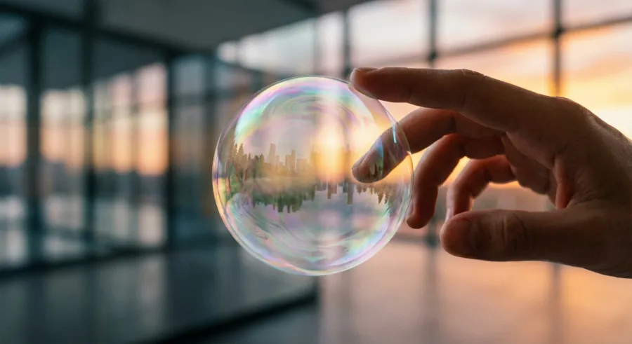 Holographic AI agent representing cross-platform autonomous coordination