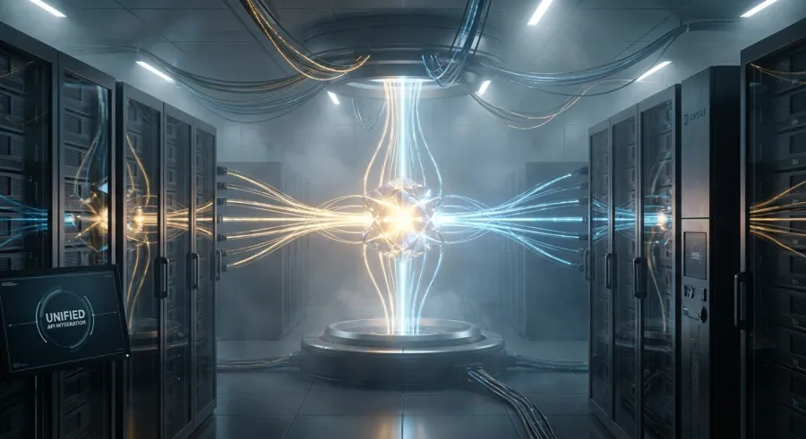 Unified data flow and AI model integration through a central interface focusing on GPT-5.3-Codex