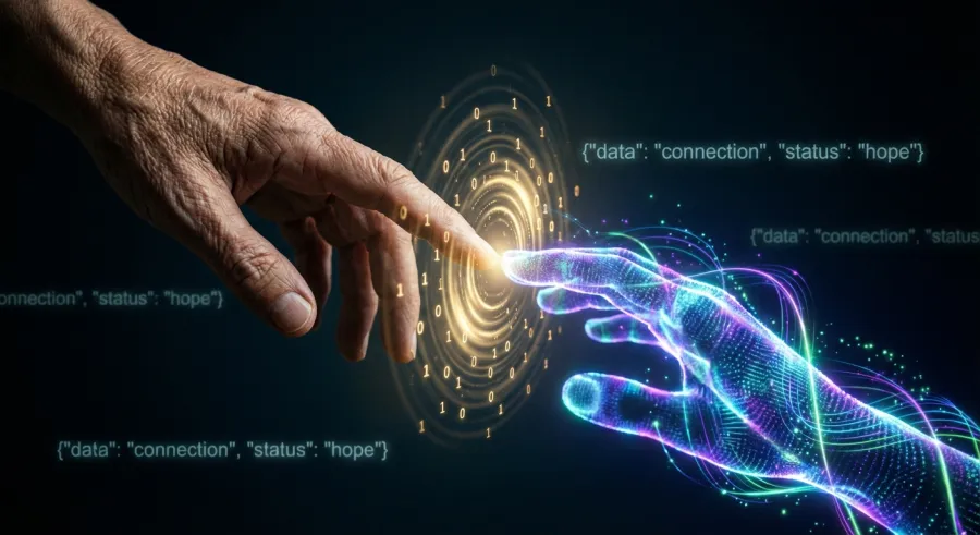 A celebration of human agency and the emotional connection found in the digital space of chub.ai