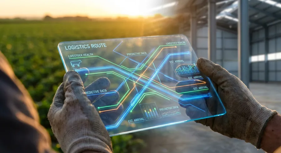 Industrial applications of AI in logistics and agriculture
