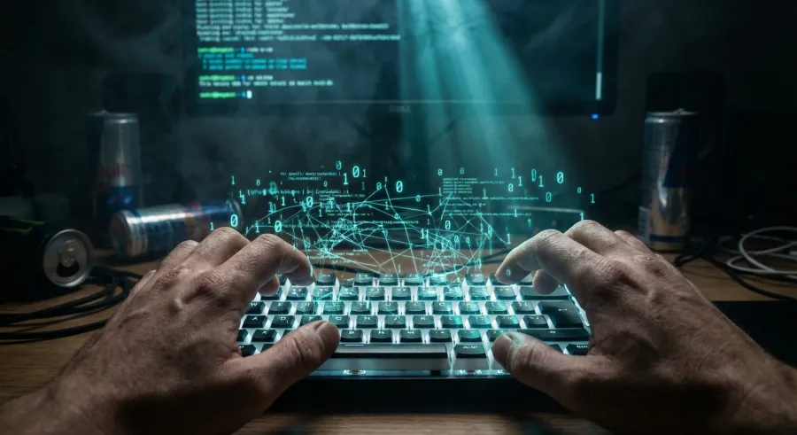 A visual representation of the manual friction and digital clutter involved in handling API keys.