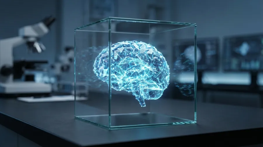 The 32b model architecture serving as a professional-grade AI tool in a digital environment