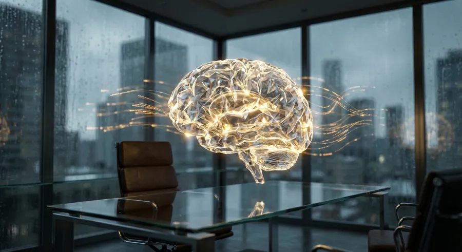 Advanced AI neural network visualization representing GPT-5.2 Thinking in 2025