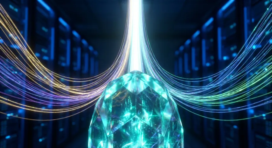 A visualization of a unified API platform connecting multiple AI video models for seamless development