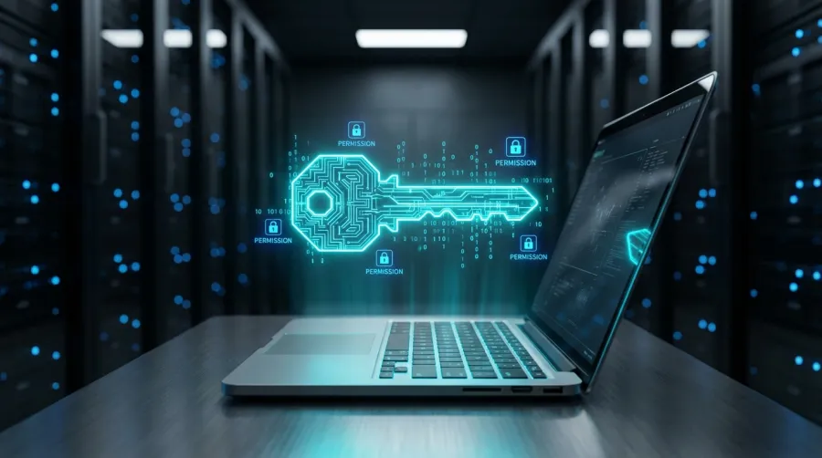 Security metaphor for AI system access and permissions