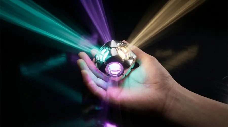 A modular glowing core representing a unified standard interface that integrates OpenAI and other AI models.
