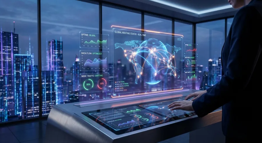Smart routing and automatic failover system for AI provider health monitoring