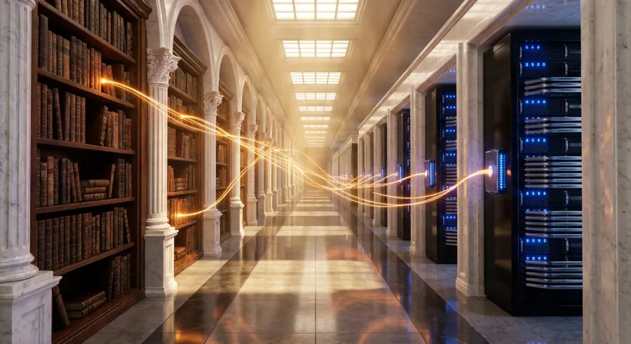 Diagram showing the disruption of traditional knowledge work markets by AI agents like Claude Code.