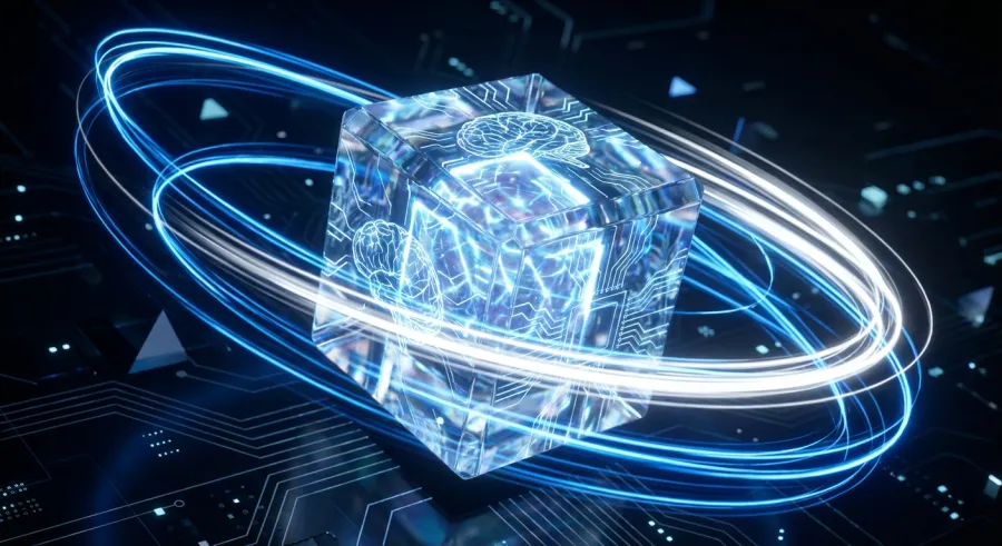 Visualization of gemini 3 flash high-speed digital processor architecture