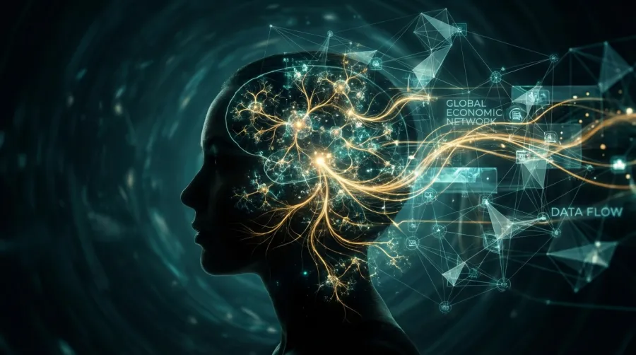The AI Agent acting as a digital mind extension to manage complex projects and navigate global information flows.