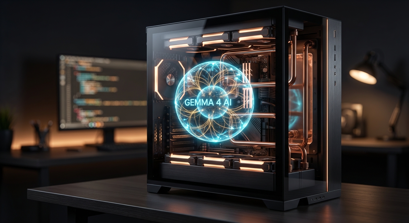 Gemma 4 AI running locally on high-end hardware for reduced latency