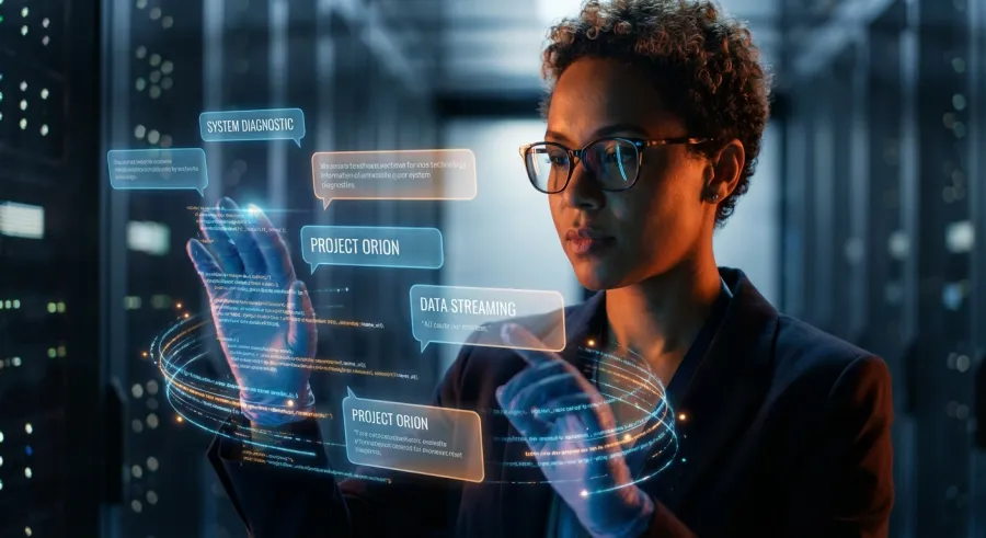 Developer building a custom AI chatroom using advanced API management tools