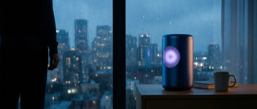 An AI hardware companion designed to deepen the human relationship through physical presence