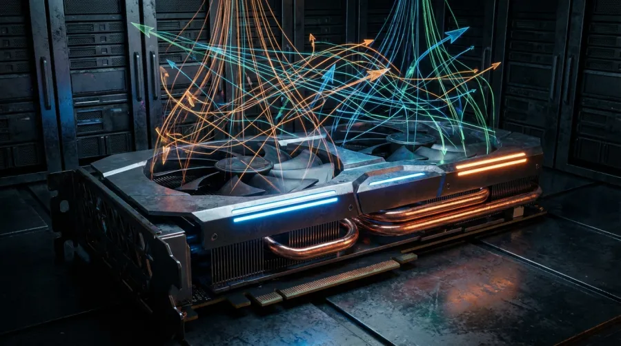 High-end GPU hardware and node connections for wan 2.2 animate processing