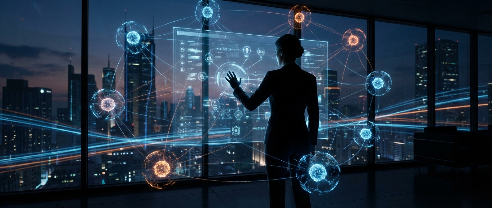 Digital orchestration and management of AI agents in a modern workspace using GPT-5.3-Codex
