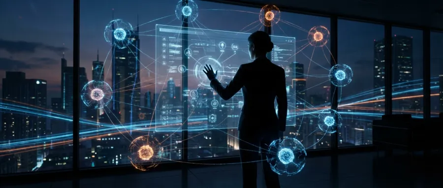 Digital orchestration and management of AI agents in a modern workspace using GPT-5.3-Codex