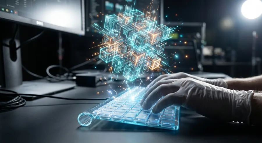 Visualizing software creation through descriptive vibe coding powered by OpenAI