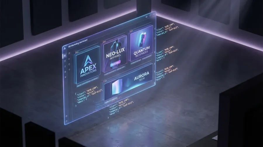 Holographic API interface for integrating ideogram and other AI models