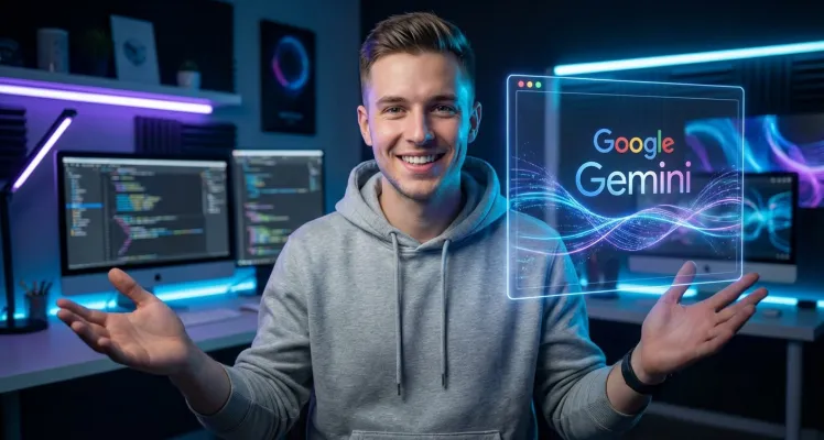 Gemini AI Photo Prompt: Future of Tech