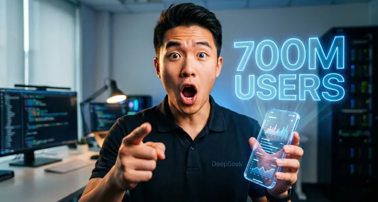 DeepSeek Drives Global Mobile AI Growth as Ecosystem Surpasses 700 Million Active Users