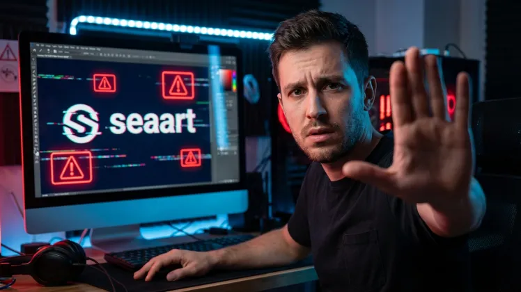 SeaArt Review: Privacy Flaws and Censorship