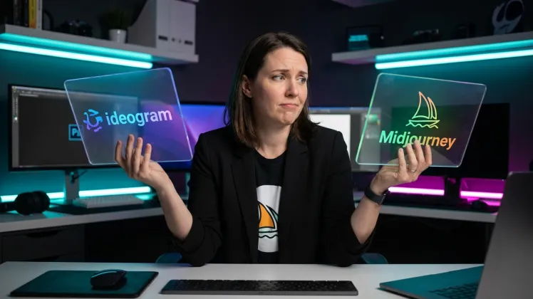 Ideogram против Midjourney: настоящий король текста