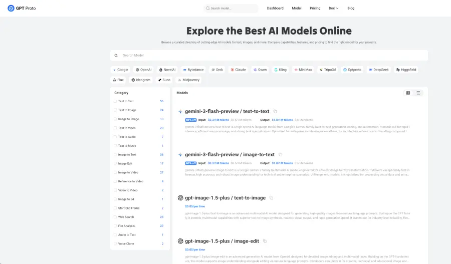 GPT Proto: Your Budget-Friendly AI API Solution