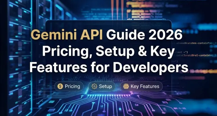 Gemini API Guide 2026: Pricing, Setup & Key Features for Developers