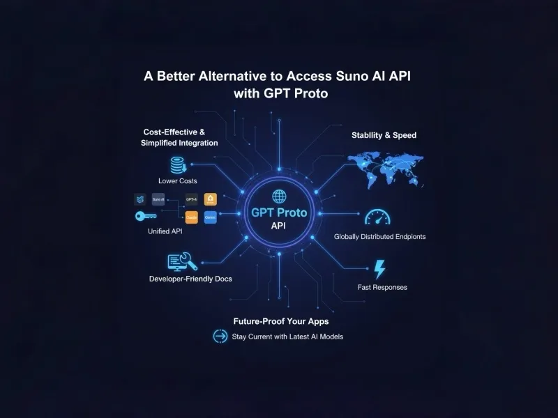 A Better Alternative to Access Suno AI API with GPT Proto