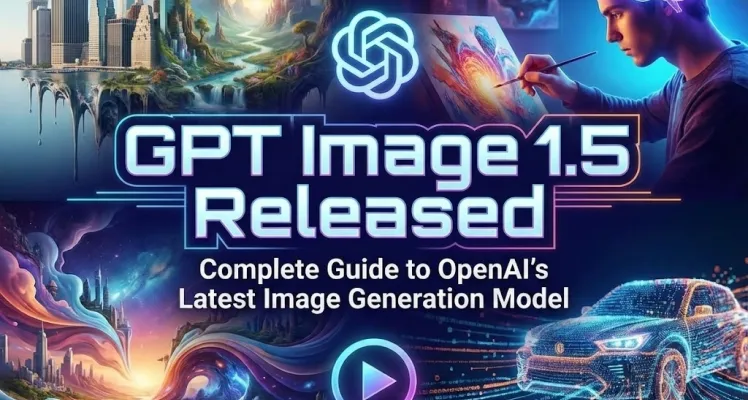 GPT Image 1.5 Released: Complete Guide to OpenAI's Latest Image Generation Model 2026