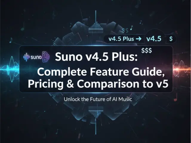 Suno v4.5 Plus: Complete Feature Guide, Pricing & Comparison to v5