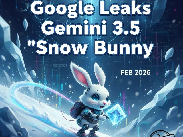 Google Leaks Gemini 3.5 "Snow Bunny": 3,000 Lines of Code in One Prompt, Smashing GPT-5.2 Benchmarks
