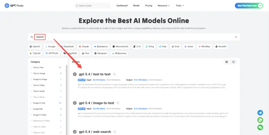 Access GPT-5.4 More Affordably with GPT Proto