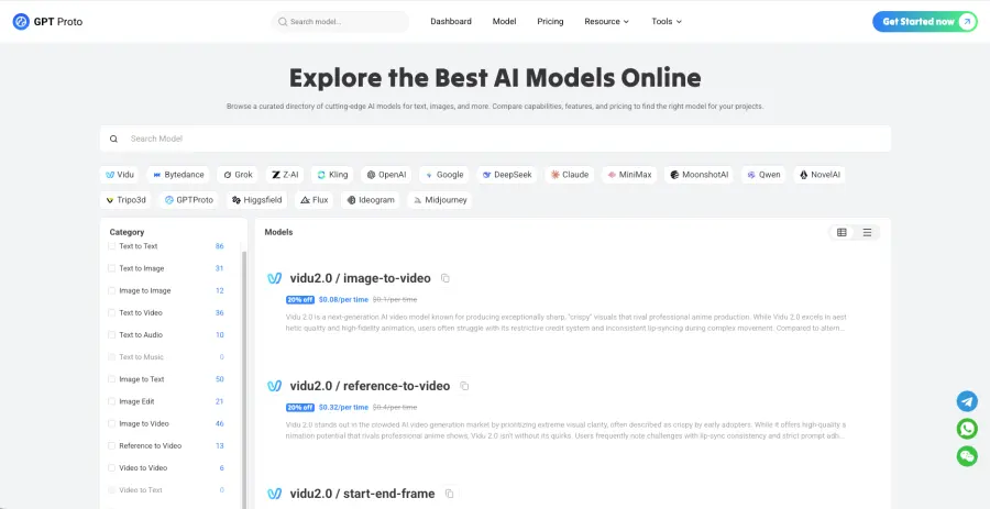 GPT Proto Video AI Model