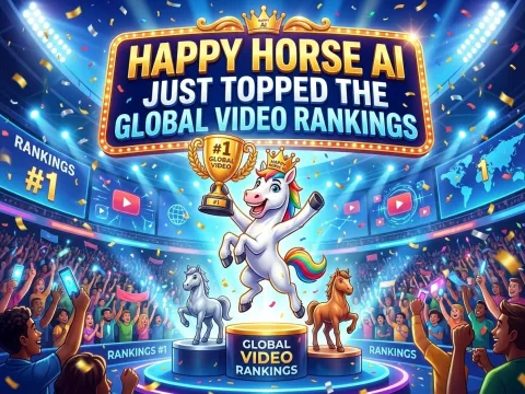 Happy Horse AI vient de prendre la tête du classement mondial des vidéos