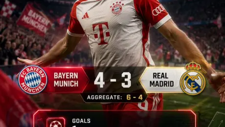 Search the web for this week’s standout individual performance in Champion’s League, using exact stats and game summary, bold team colors, legible score breakdown, and generate a Highlight card.
